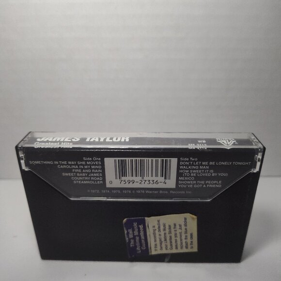 James Taylor Greatest HIts CASSETTE TAPE 1972 to 1976 - Picture 3 of 4